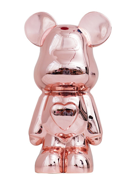 轻奢卡通kaws暴力熊落地雕塑装饰