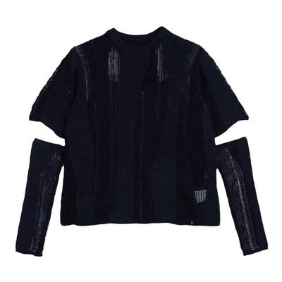 AMERI秋冬新款宽松针织套衫