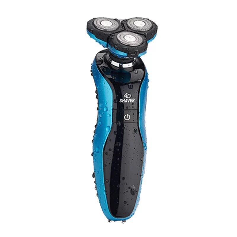 shaver4d剃须刀男士电动带鬓角两用洁面刷鼻毛修剪器二合一刮胡刀