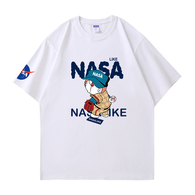 NASA联名哆啦A梦纯棉短袖T恤