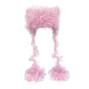 IU李知恩演唱会同款星星猫耳针织帽子女秋冬加厚保暖显脸小护耳帽