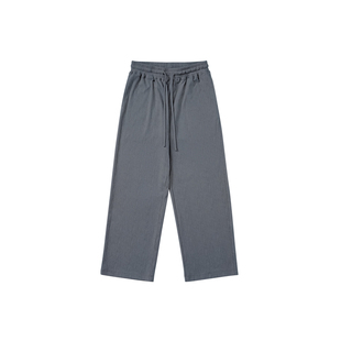 BODYDREAM HOME可外穿家居裤男直筒裤宽松休闲裤肌理感阔腿睡裤