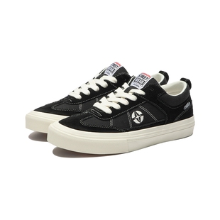 VISION官方 CHOPPER经典复古T字头反毛皮男女帆布鞋美式滑板鞋4色