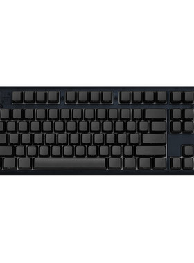 腹灵MK870pro纯黑侧刻机械键盘