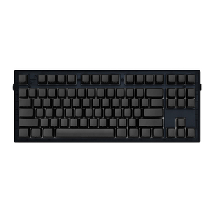 腹灵MK870pro纯黑侧刻机械键盘无线蓝牙三模办公静音电竞游戏专用