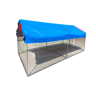 户外养鸡棚鸡笼子家用大号鸡鸭鹅兔养殖笼防雨鸽舍鸡窝室外养鸡棚