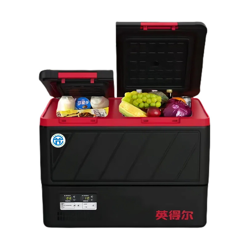 英得尔PT45/PT35车载冰箱  45L/35L双开门车载冰箱压缩机制冷
