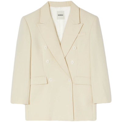 SANDRO戗驳领西装外套上衣