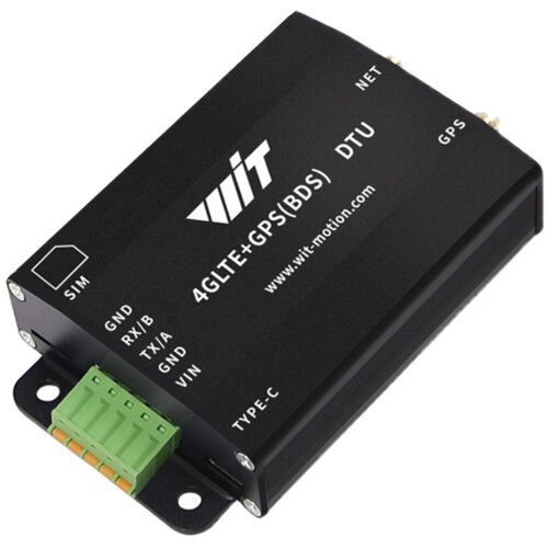 维特4G物联模块无线通信DTU加速度陀螺仪倾角GPS轨迹定位WT902LTE