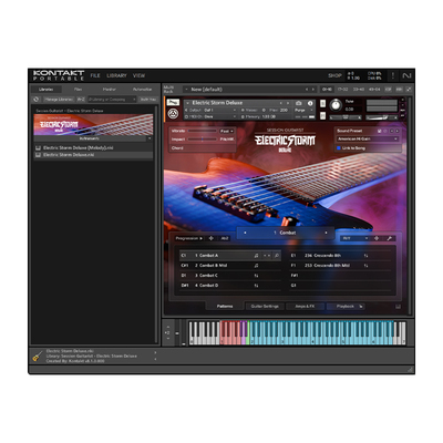 八弦金属节奏电吉他音源