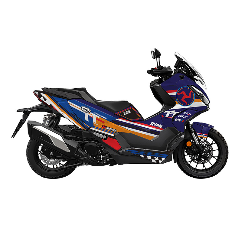 适用本田350ADV贴花贴纸车身贴