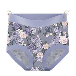 薄款冰丝高腰女士内裤收腹提臀收小肚子大码包臀2026新款三角裤