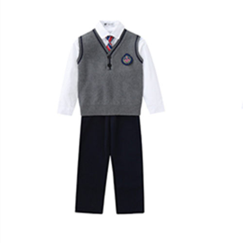 幼儿园园服男女童jk春秋装儿童英伦校服小学生班服秋冬马甲三件套