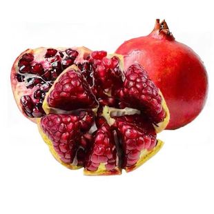 正宗新疆喀什石榴红硬籽酸甜味道外皮干丑大籽鲜特意自然保存水果