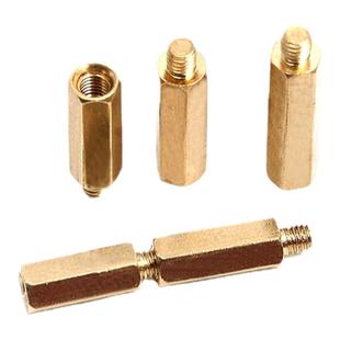 六角铜柱单头隔离柱机箱主板电路固定支柱螺丝螺母螺柱M2M2.5M3M4