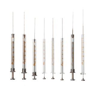 包邮上海安亭微量进样器尖平头气液相色谱进样针0.5 1 10 25 50ul