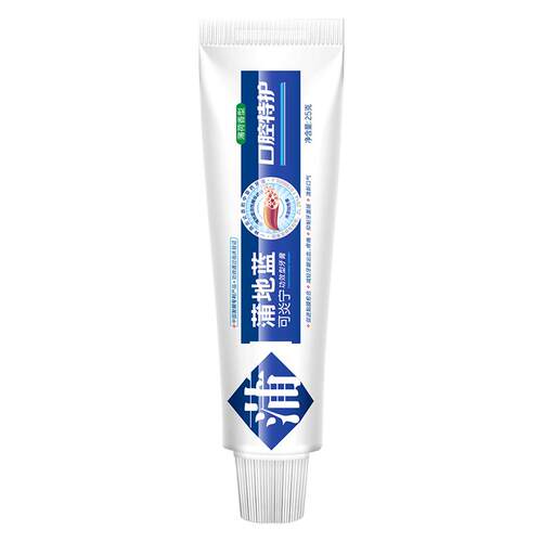 蒲地蓝成人特护牙膏60g清洁牙齿减轻牙龈问题正品牙膏官方旗舰店
