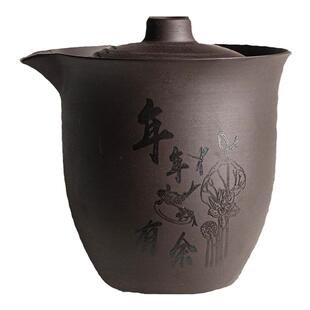 紫砂旅行茶具套装便携功夫茶具户外泡茶器快客杯一壶六杯茶壶茶杯