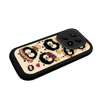 适用iQOO15手机壳vivo iqoo15新款戴帽煤球爱酷iq0015全包防摔泡芙软硅胶十五男女可爱加厚15个性气囊保护套