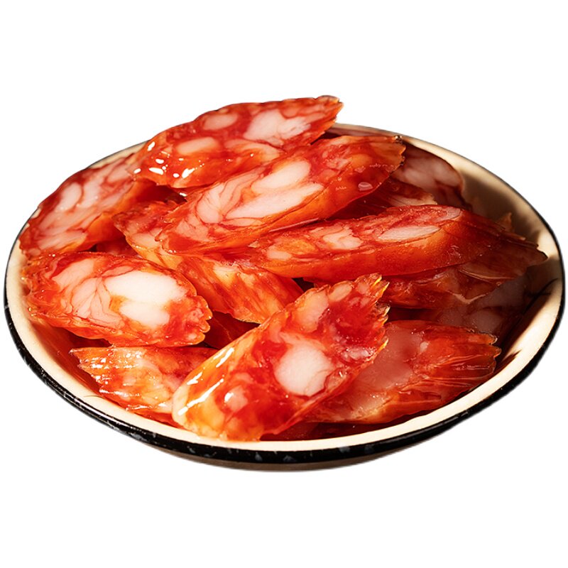 包粽子用腊肠十八甫400g广式粤式煲仔饭广东五花腊肉肠广味风干甜