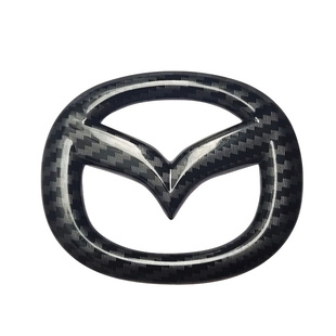 适用马自达睿翼马三M3星骋昂克赛拉CX4CX5方向盘车标改装装饰车贴