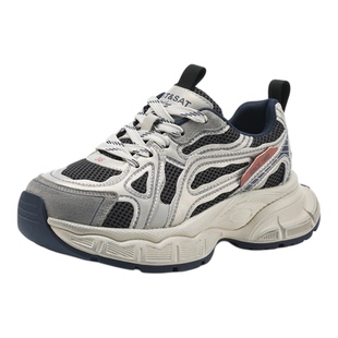 星期六超火厚底增高老爹鞋女鞋2025秋冬新款时尚百搭运动休闲鞋子