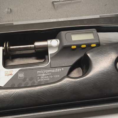 TESA Micromaster Bgel Messschraube Mikrometer Digital 0  30