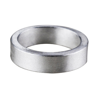 手工古法足银戒指定制 999纯银加厚版文艺范素银哑光磨砂男女指环