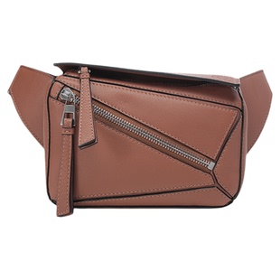 Loewe罗意威 男女通用Puzzle系列迷你胸包斜挎包腰包银泰 300095