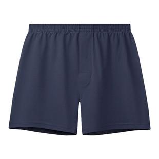 诺卡登绿色阿罗裤男士内裤白色男纯棉宽松平角裤大码加肥加大四角