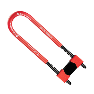 好汉锁商铺u型锁C级玻璃门锁防盗锁办公室门锁大门插锁防盗U形锁