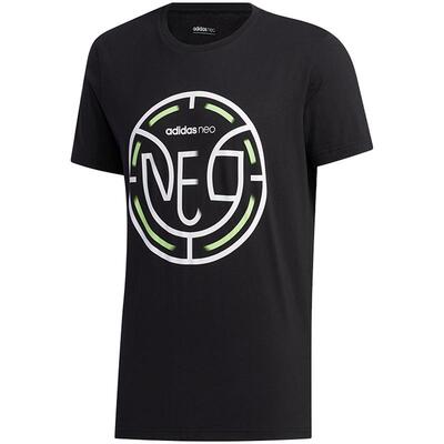 Adidas/阿迪达斯正品neo M FAVES TEE 男子运动休闲短袖T恤FP7356