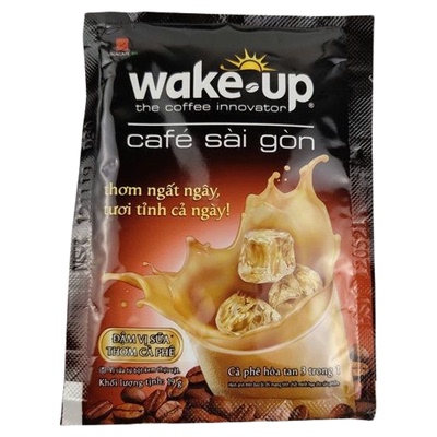 越南咖啡威拿wakeup 456g(24小包x19g)三合一速溶牛奶冰咖啡