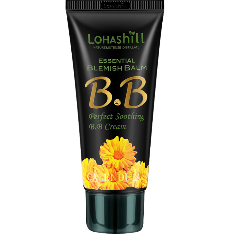 露韩饰Lohashill金盏花bb霜韩国正品裸妆遮瑕强保湿补水送10ml