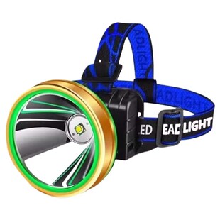 公牛适用LED头戴式强光头灯超亮远射手电筒户外家用防水夜钓感应