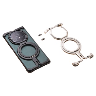 【异形骨架壳】适用荣耀MagicVs3手机壳Vs2金属无边框镂空散热带磁吸旋转支架超薄四角气囊防摔裸感2025新款