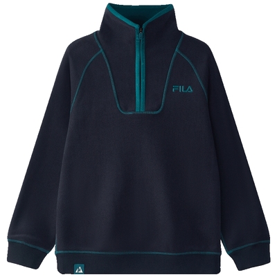 FILA斐乐男女中大童套头卫衣
