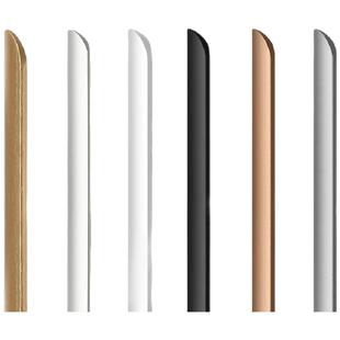 衣柜拉手高级感隐形极简现代简约橱柜门缝黑色柜门拉手侧装长把手