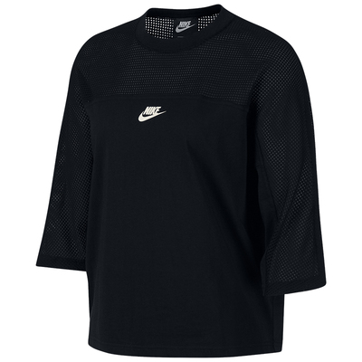 Nike/耐克正品当季新款女子AS W NSW CREW MESH T恤 AR2324-010