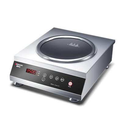 德玛仕凹面电磁炉全铜线圈钢机身