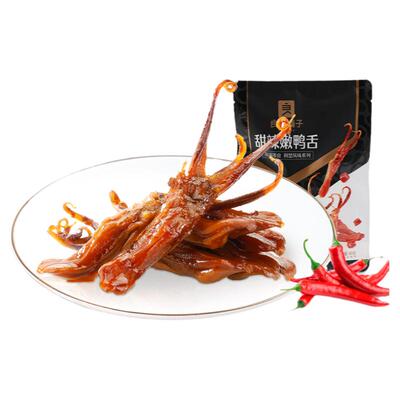 良品铺子甜辣嫩鸭舌54g