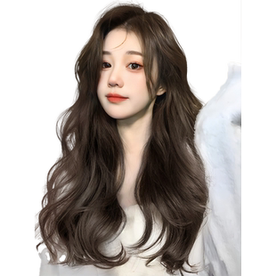 假发女长发中分长卷发大波浪仿真发全真人发自然整顶全头套假发套