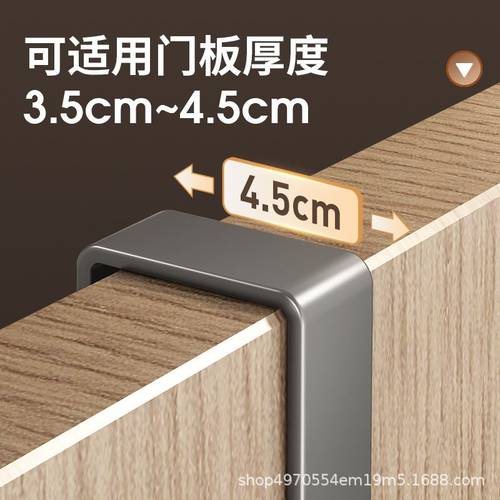 挂钩挂衣架新款门后免高门挂架背打孔壁挂门收纳子门上置物架