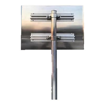 进入厂区减速慢行安全警示牌立式柱铝板限速5公里标志牌车辆请减速慢行安全警示牌厂内道路车辆减速提示标志