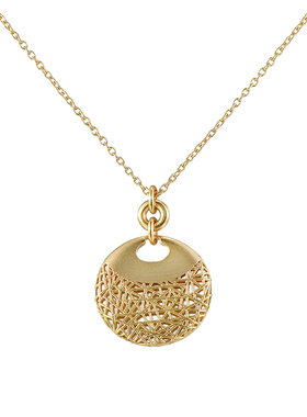 森吾《即兴时刻》花丝平安扣项链