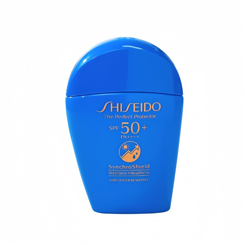 资生堂蓝胖子防晒乳液防水防汗