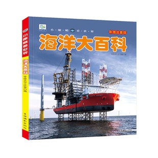 海洋大百科注音版儿童科普绘本小百科读物全套科学启蒙认知幼儿少儿宝宝儿童3-6-8-9-12岁小学生书籍非dk海域海峡地理