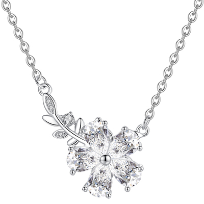 莫离白首项链轻奢灵动饰品首饰