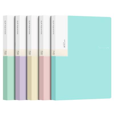 创易文具新品单双夹a4文件夹
