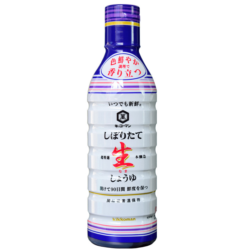 进口日本鲜榨酱油龟甲万本酿造